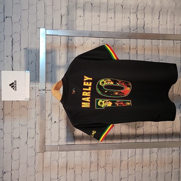 ⚽ 🇯🇲 L Ajax Tribute to Bob Marley Jersey  Special Print - Picture 2 of 12